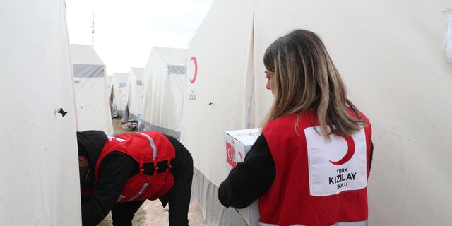 Kızılay’ın Afet Bölgelerindeki Yardım Çalışmaları