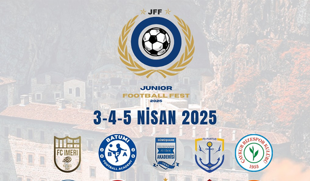 "JUNİOR FOOTBALL FEST TRABZON’DA BAŞLIYOR !"