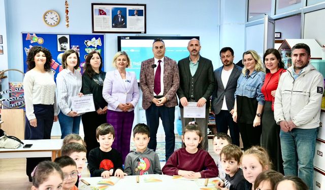 "ANAOKULU ÖĞRENCİLERİNDEN GERİ DÖNÜŞÜM KAMPANYASINA ANLAMLI DESTEK"