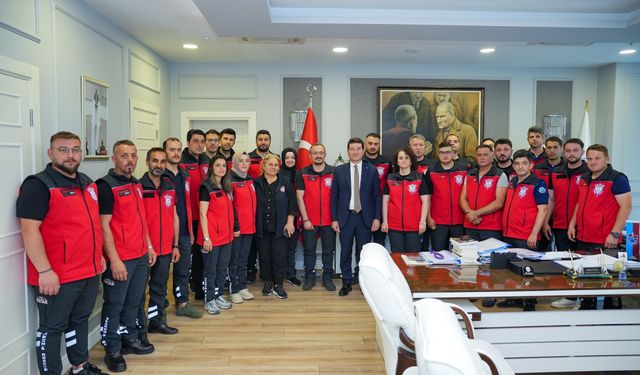 "ARAMA KURTARMA EKİBİ ORTAK GÖREVE HAZIR"