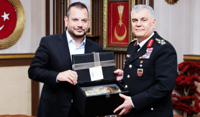 “ERTUĞRUL DOĞAN’DAN JANDARMA GENEL KOMUTANI ORGENERAL ALİ ÇARDAKCI’YA ZİYARET”