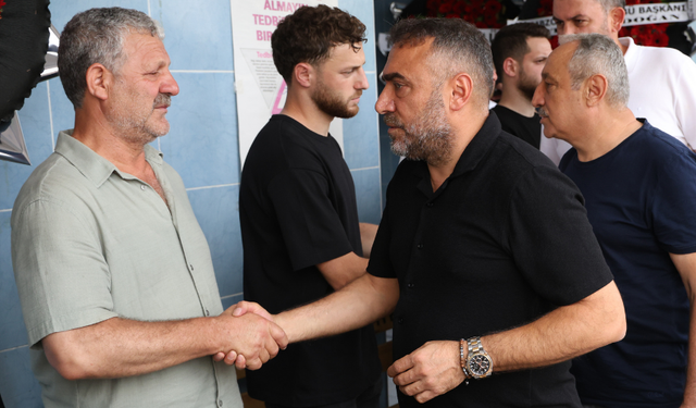 "İBRAHİM ESKİHELLAÇ SON YOLCULUĞUNA UĞURLANDI"