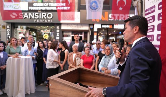 "ORTAHİSAR TOPRAK ANA KADIN KOOPERATİFİ VE EL SANATLARI ÇARŞISI AÇILDI"