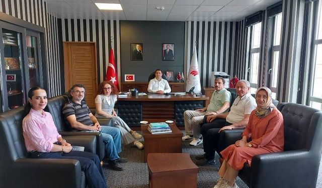 “AKÇAABAT ZİRAAT ODASI BAŞKANLIĞINDAN ZİYARET”