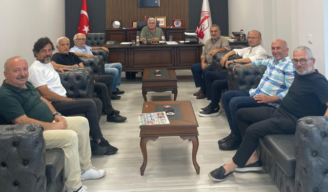 "TRABZONSPOR’UN EFSANELERİ SEBAT GENÇLİK SPOR KULÜBÜ’NÜ ZİYARET ETTİ"