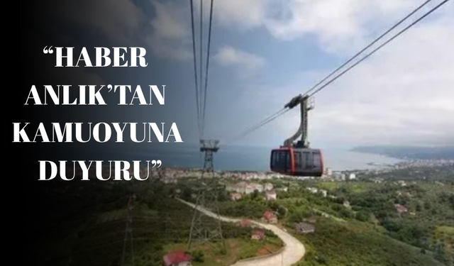 "HABER ANLIK’TAN KAMUOYUNA DUYURU"