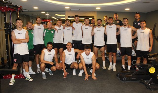"SEBAT GENÇLİKSPOR SALONDA ÇALIŞTI"