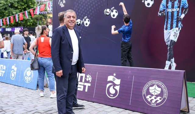 "GENEL SAYMAN DERVİŞ KÖZ,TRABZON FAN FEST'E KATILDI"