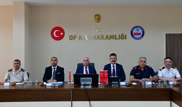 “TOPLANTI VALİ YILDIRIM BAŞKANLIĞINDA YAPILDI”