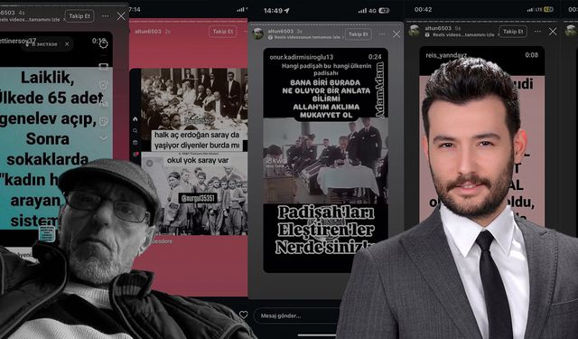 "ATATÜRK VE CUMHURİYET'E HAKARET EDENE YAZIKLAR OLSUN"