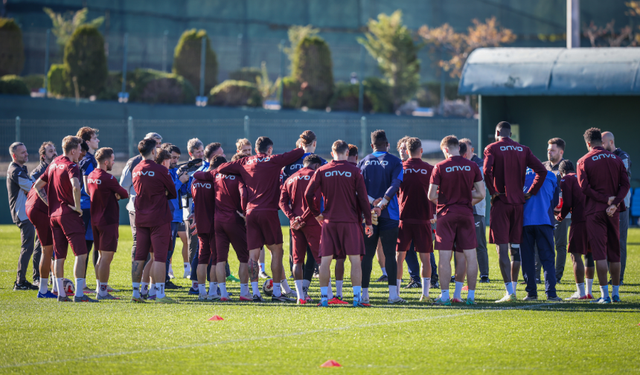 "GALATASARAY MAÇI HAZIRLIKLARIMIZ DEVAM EDİYOR"