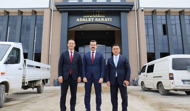 "ADLİYE YENİ HİZMET BİNASINA TAŞINDI"