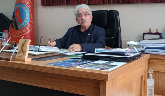 "TÜRKİYE EMEKLİLER DERNEĞİ TRABZON ŞUBE BAŞKANI BURHAN BAYRAKTAR'IN BASIN AÇIKLAMASI"