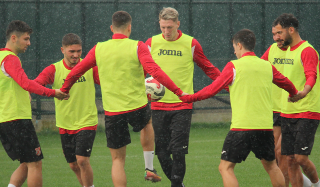 "AMASYASPOR FK MAÇI HAZIRLIKLARI DEVAM EDİYOR"