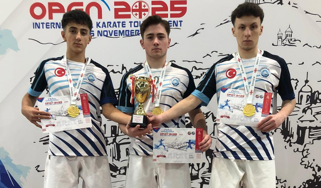 "TİFLİS OPEN’DA TRABZONLU KARATECİLERDEN BÜYÜK BAŞARI"
