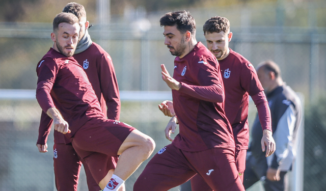 "RAMS BAŞAKŞEHİR MAÇI ÖNCESİ TRABZONSPOR HAZIRLIKLARINI TAMAMLADI"