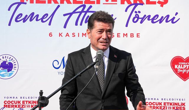 "YOMRA’DA ÇOCUK ETKİNLİK MERKEZİ VE KREŞİN TEMELİ ATILDI"