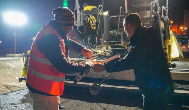 "BAŞKAN KAYA, DEĞİRMENDERE’DEKİ KAVŞAK ÇALIŞMASINI YAKINDAN TAKİP EDİYOR"