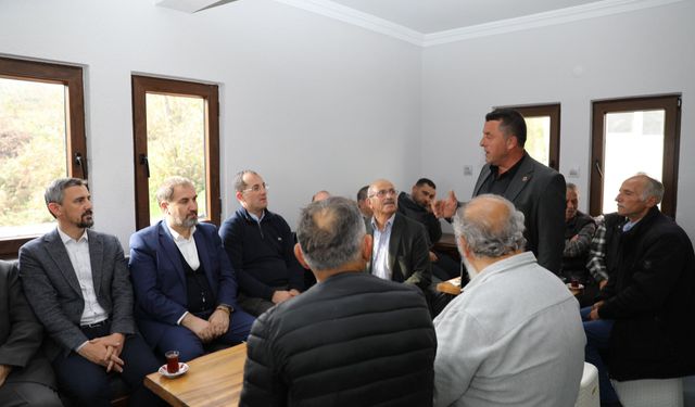 "MAHALLE ZİYARETLERİNDE GÖNÜL BULUŞMALARI DEVAM EDİYOR"