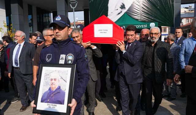 "ORTAHİSAR BELEDİYESİ, YOLDAŞ’INI GÖZYAŞLARIYLA SON YOLCULUĞUNA UĞURLADI"