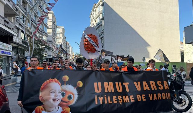 "LÖSEV’DEN TRABZON’DA FARKINDALIK YÜRÜYÜŞÜ"