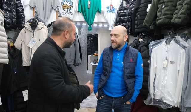 "MTP İL BAŞKANI TÜYSÜZ, KEMERALTI ESNAFINI ZİYARET ETTİ"