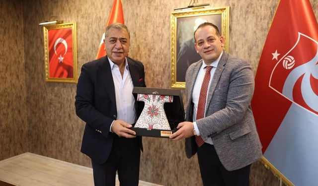 "TÜRSAB DOĞU KARADENİZ’DEN TRABZONSPOR’A ZİYARET"