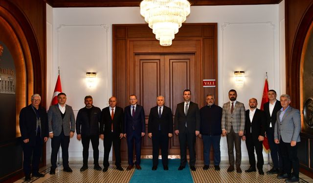 "BEŞİKDÜZÜ OSB MÜTEŞEBBİS HEYET TOPLANTISI, VALİ YILDIRIM BAŞKANLIĞINDA YAPILDI"