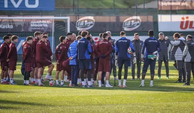 "GENÇLERBİRLİĞİ MAÇI HAZIRLIKLARI SÜRÜYOR"