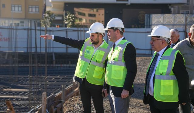 "ÇAĞLAYAN KENTSEL DÖNÜŞÜM PROJESİ HIZLA İLERLİYOR"