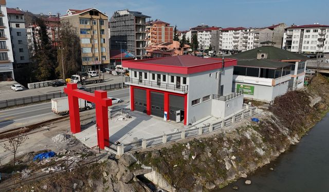 "ARAKLI VE ÇARŞIBAŞI İTFAİYE BİNALARI TAMAMLANDI"