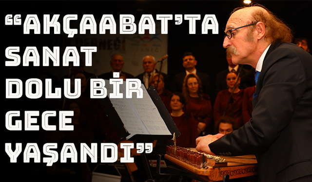 “AKSM’DEN SANATSEVERLERE UNUTULMAZ TÜRK SANAT MÜZİĞİ KONSERİ”