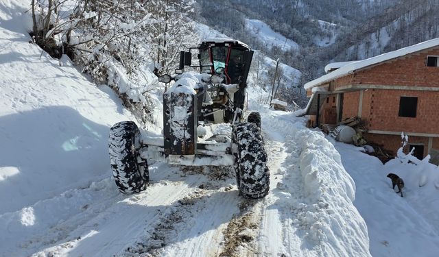 "BÜYÜKŞEHİR EKİPLERİ KIŞ NÖBETİNDE"
