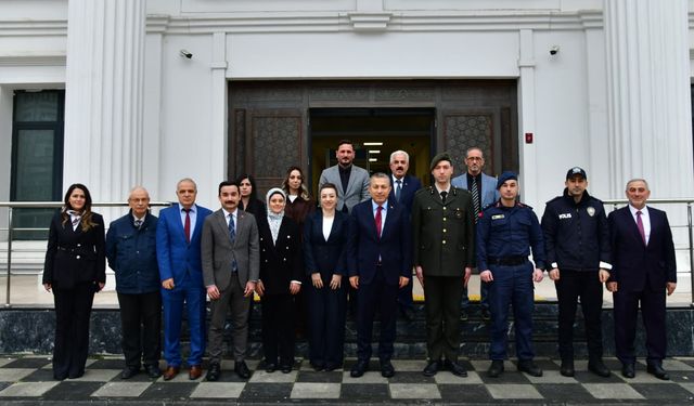 "VALİ ŞAHİN’DEN ARAKLI KAYMAKAMLIĞINA ZİYARET"
