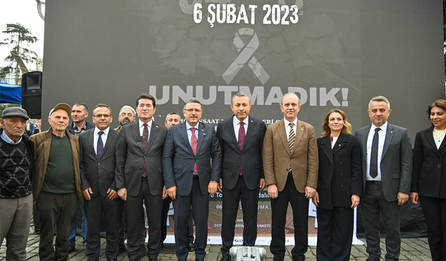 "DEPREMDE CAN VEREN VATANDAŞLAR TRABZON'DA ANILDI"