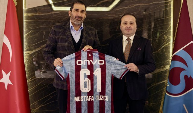 "TİCARET BAKAN YARDIMCISI MUSTAFA TUZCU’DAN TRABZONSPOR YÖNETİMİNE ZİYARET"