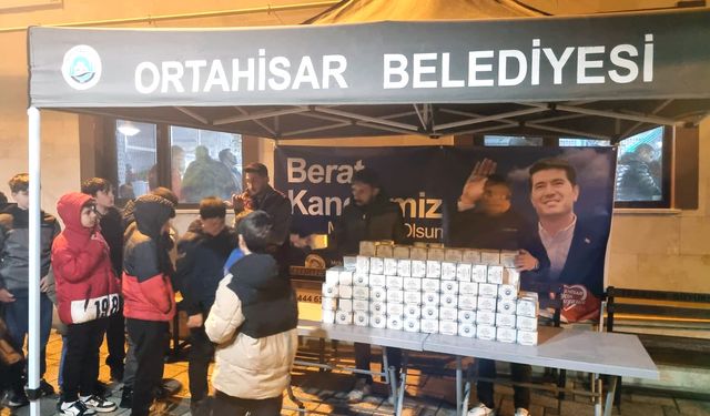 "ORTAHİSAR BELEDİYESİ, KANDİL GELENEĞİNİ YAŞATIYOR"