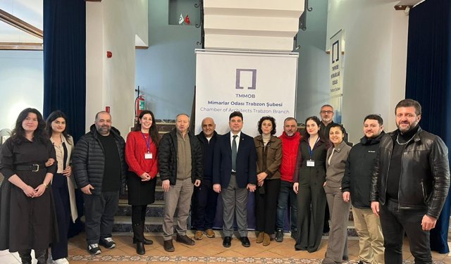 "MİMARLAR ODASI TRABZON ŞUBESİ 20. DÖNEM GENEL KURULU VE SEÇİMİ GERÇEKLEŞTİRİLDİ"