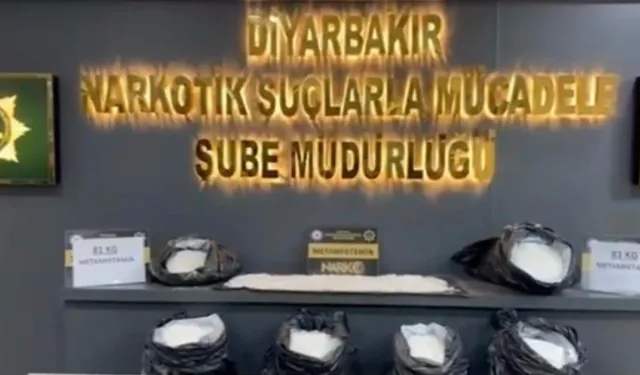 "DİYARBAKIR’DA TIRDA 81 KİLO SENTETİK UYUŞTURUCU YAKALANDI"