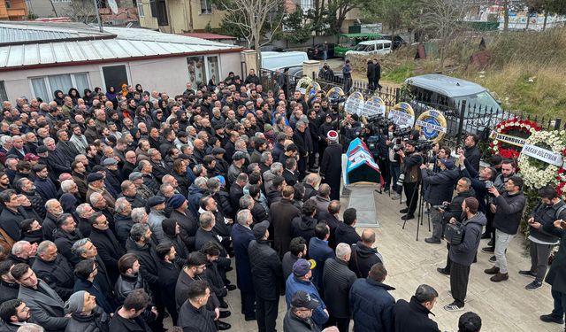 "ORHAN KAYNAK SON YOLCULUĞUNA UĞURLANDI"