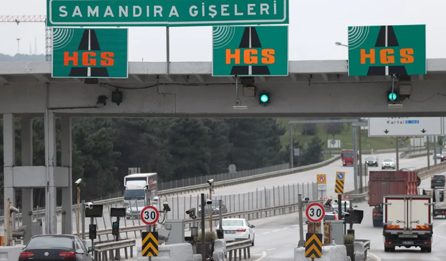 "OTOYOLLARDA HGS KULLANIMI 585 MİLYONU AŞTI"