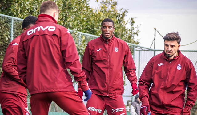 "TRABZONSPOR, KAYSERİSPOR MAÇI HAZIRLIKLARINI SÜRDÜRÜYOR"