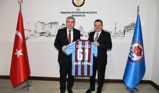 "BAŞKAN GENÇ, GÜRCİSTAN'IN ANKARA BÜYÜKELÇİSİNİ AĞIRLADI"