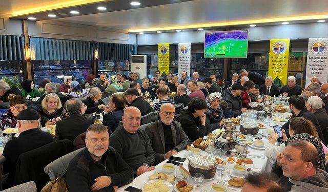 "TRABZON BAYBURTLULAR DERNEĞİNDEN YOĞUN KATILIMLI İFTAR"
