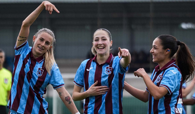 “TRABZONSPOR KADIN TAKIMI’NDAN NET GALİBİYET 2-0”