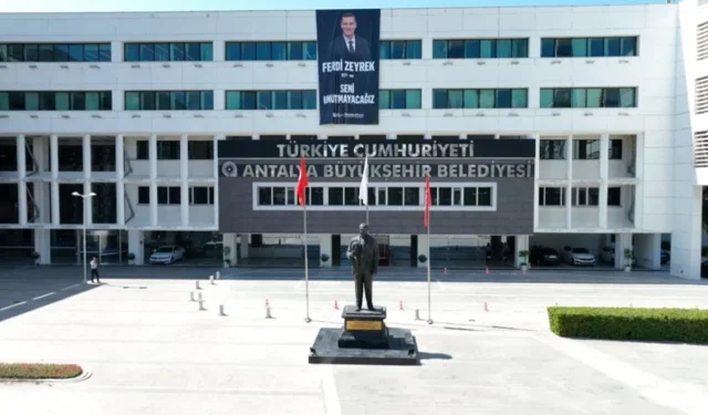 "ANTALYA’DA BELEDİYEYE BAĞLI ŞİRKETE OPERASYON"