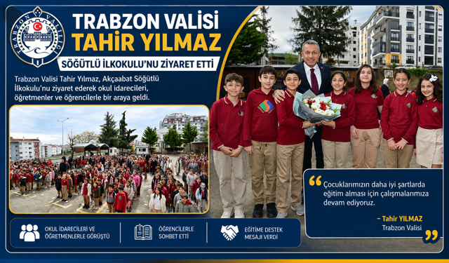 "TAHİR YILMAZ SÖĞÜTLÜ İLKOKULU’NU ZİYARET ETTİ"