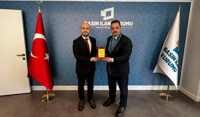 "TİMBİR’DEN TRABZON BASIN İLAN KURUMU BÖLGE MÜDÜRÜ NUHOĞLU’NA ZİYARET"