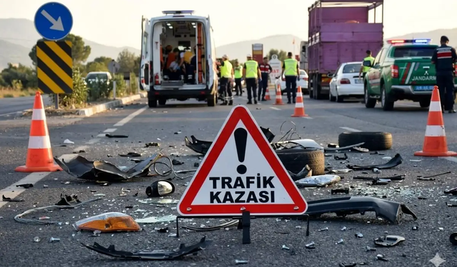 KARS-IĞDIR KARAYOLUNDA VALİ KORUMA ARACI OTOMOBİLLE ÇARPIŞTI, 3'Ü POLİS 4 YARALI