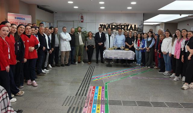 ÖZEL İMPERİAL HASTANESİ’NDE GELENEKSEL BAYRAMLAŞMA PROGRAMI DÜZENLENDİ